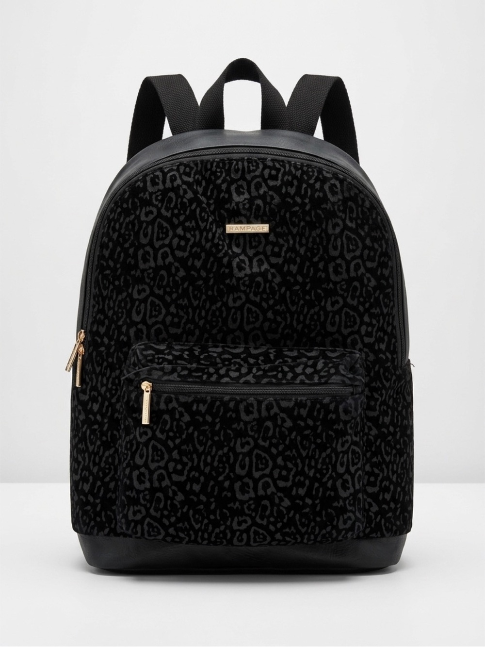 Rampage Black Velvet Leopard Print
Fashion Backpack Goth Y2K. (EUC) - Picture 3 of 9